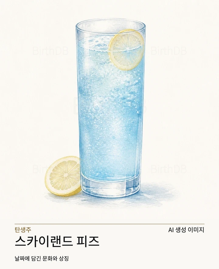 스카이랜드 피즈 BirthDB AI 상징 일러스트