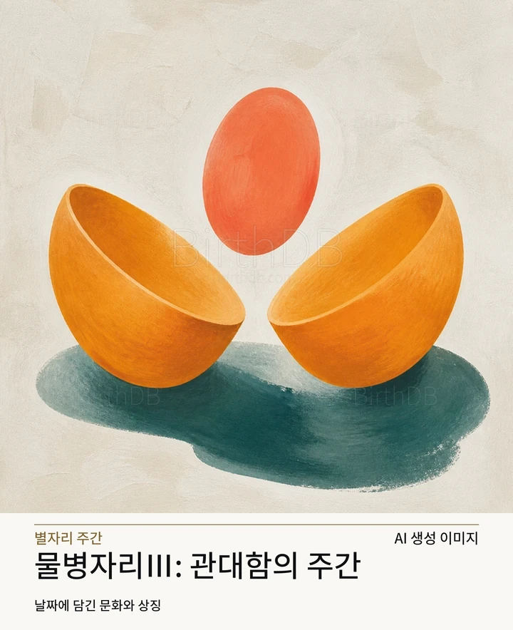따뜻한 중심을 향해 열리는 주황 꽃잎형 곡면 · AI 생성 이미지