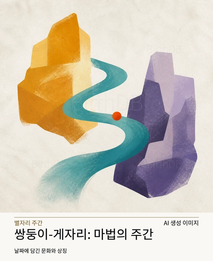 초록 길이 보라색 구조 사이를 굽이쳐 잇는 마법적 형상 · AI 생성 이미지