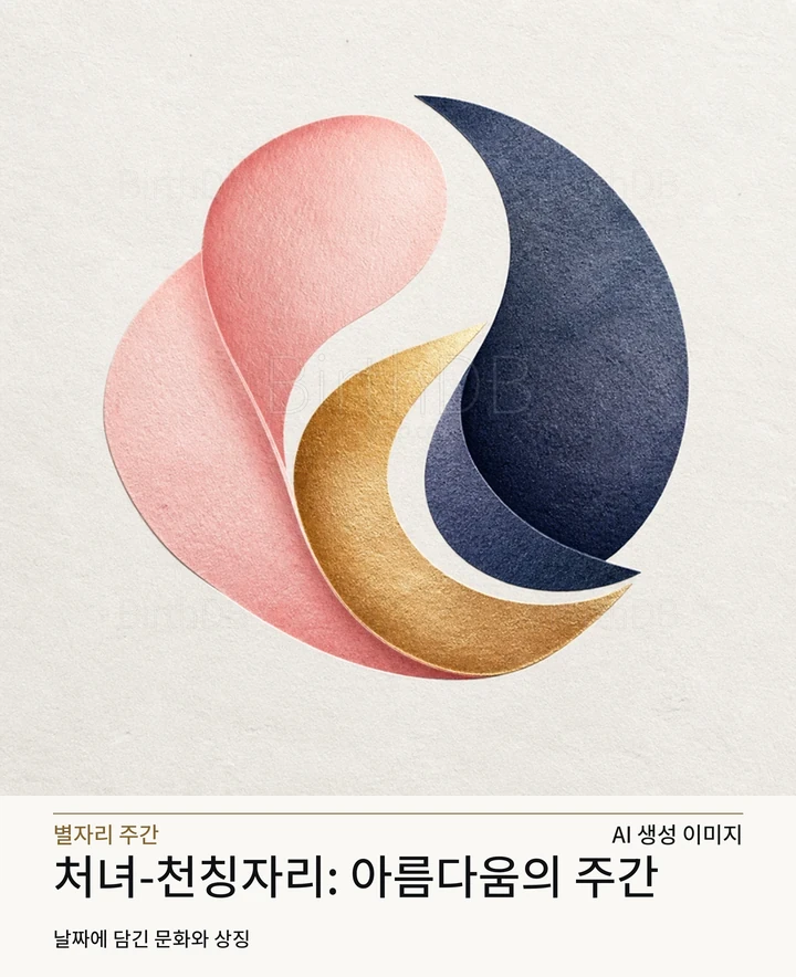 조화롭게 감싸는 세 개의 우아한 곡면 · AI 생성 이미지