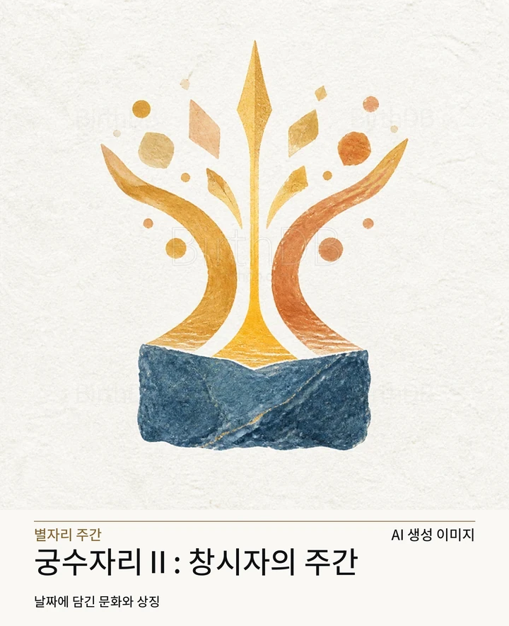 기초 블록에서 위로 자라나는 따뜻한 선들 · AI 생성 이미지